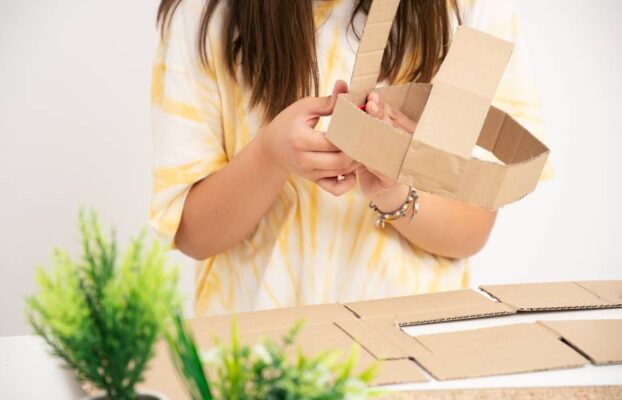 Ideas creativas para reutilizar cajas de cartón en casa