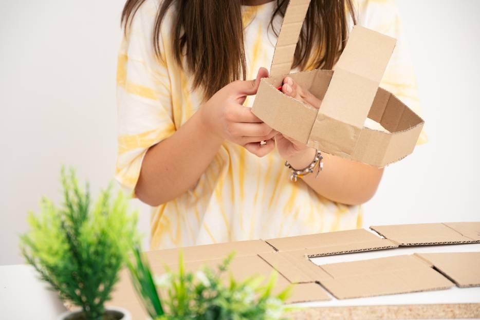 Ideas creativas para reutilizar cajas de cartón en casa