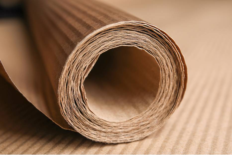 rollo de cartón para la fabricación de cajas de cartón 